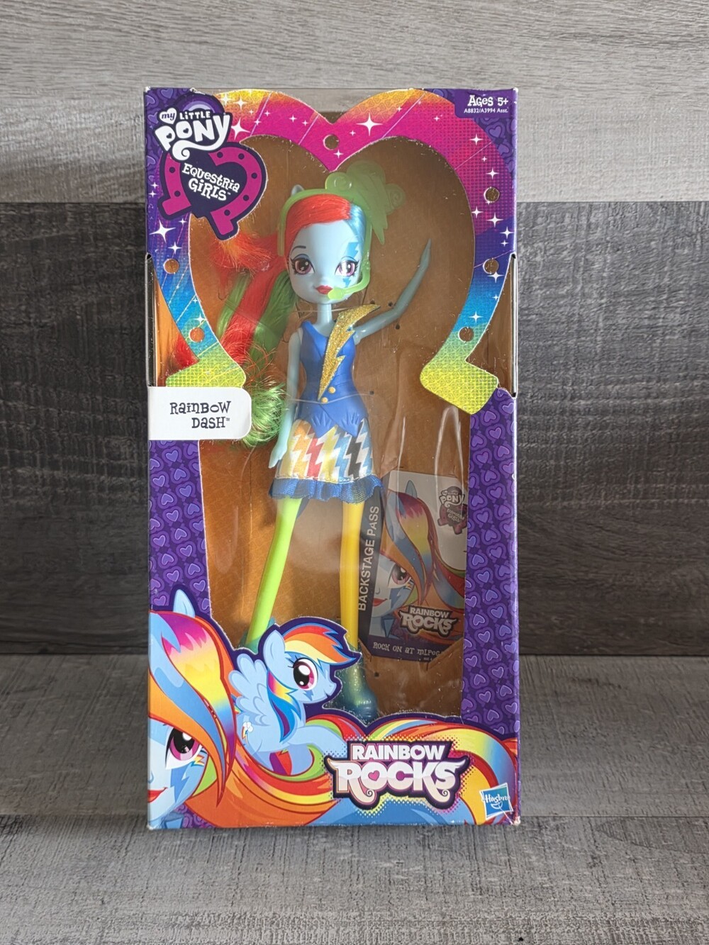 My Little Pony Deluxe Rainbow Dash Equestria Girls NEW Doll Action Figure G26